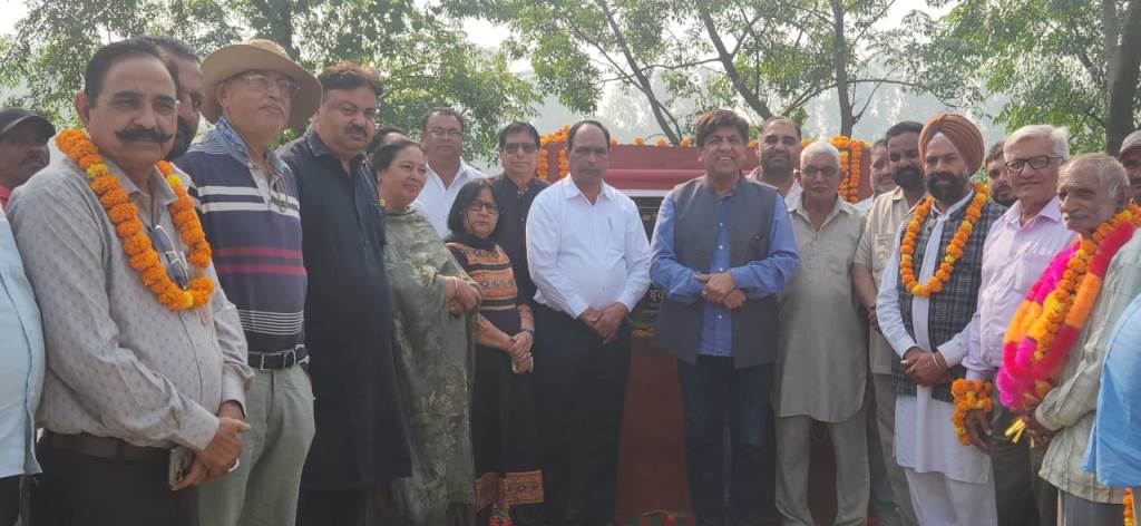 New road will provide better transportation facilities to the people Bram Shankar Jimpa